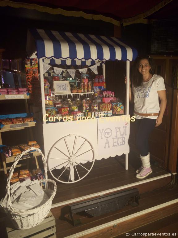 CARRITO DE CHUCHES mas bonito del mundo. Sweets cart. DIY 